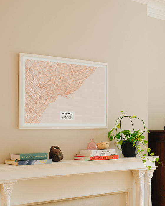 Toronto City Map Poster