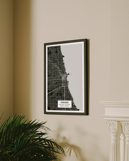 Chicago City Map Poster