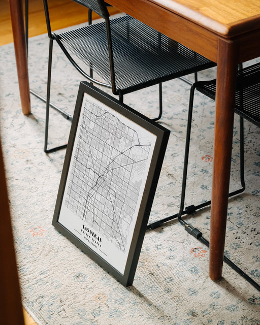 Las Vegas City Map Poster