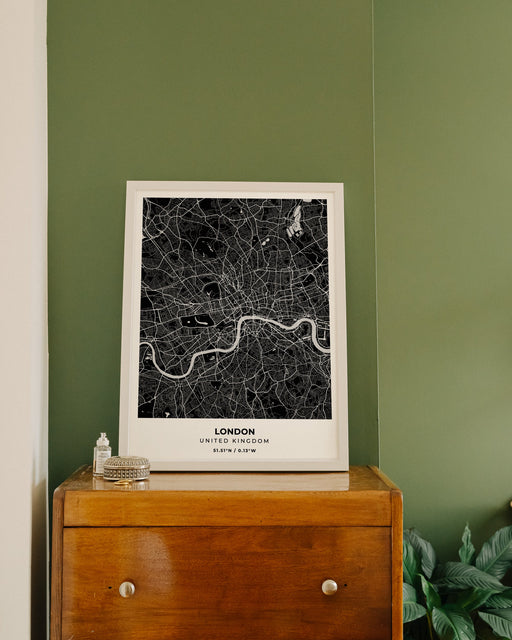 London, UK City Map Poster