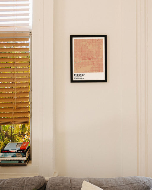 Phoenix City Map Poster