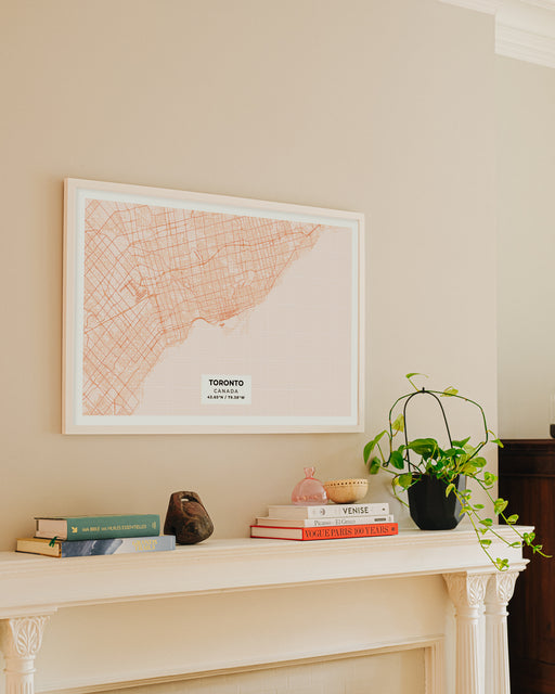 Toronto City Map Poster