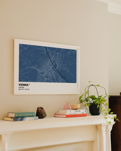 Vienna City Map Poster