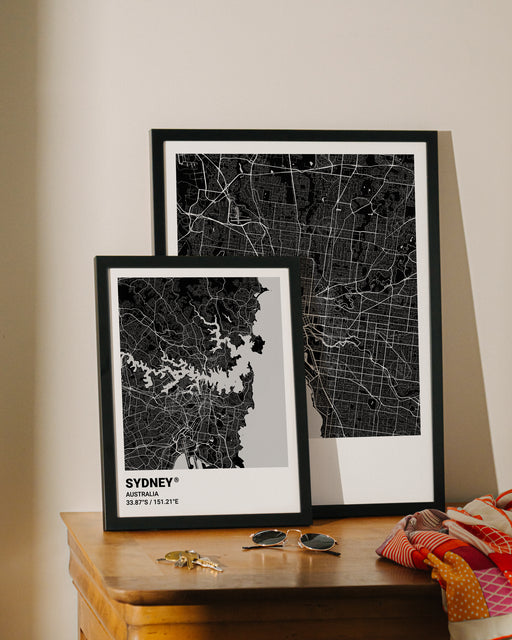 Sydney City Map Poster